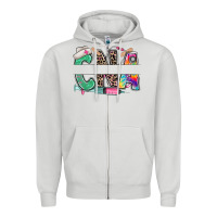 Dove Grey custom name cna nurse Zipper Hoodie - RanaPortraitStore