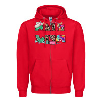 Red custom name cna nurse Zipper Hoodie - RanaPortraitStore