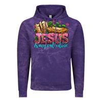Cloud Purple jesus is my valentine Vintage Hoodie - AdoDesignShop