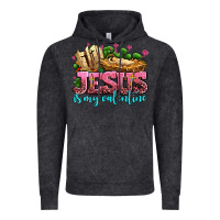 Vintage Black jesus is my valentine Vintage Hoodie - AdoDesignShop