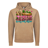 Vintage Coffee jesus is my valentine Vintage Hoodie - AdoDesignShop