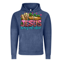 Vintage Denim jesus is my valentine Vintage Hoodie - AdoDesignShop