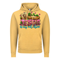 Vintage Mustard jesus is my valentine Vintage Hoodie - AdoDesignShop
