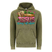 Vintage Olive jesus is my valentine Vintage Hoodie - AdoDesignShop