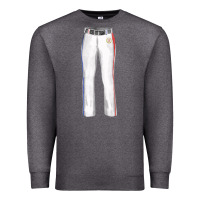 Charcoal Heather softball uniform pant fa element Premium Sweatshirt - FaDigitalArtStudio