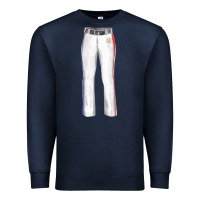 Navy softball uniform pant fa element Premium Sweatshirt - FaDigitalArtStudio