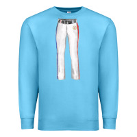 Ocean Blue softball uniform pant fa element Premium Sweatshirt - FaDigitalArtStudio