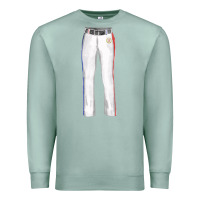 Seafoam softball uniform pant fa element Premium Sweatshirt - FaDigitalArtStudio