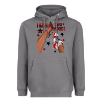 Storm I Have Two Moods Black and Red Sneakers Afro Girl Heavyweight Hoodie - texasbilliewilder