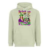 Matcha drink up witches Heavyweight Hoodie - Zillion Design Studio
