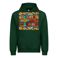 Forest Green jesus is the reason christmas Urban Hoodie - Jasminsmagicworld