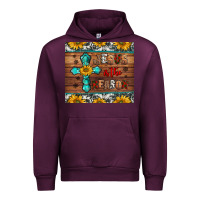 Mauve Wine jesus is the reason christmas Urban Hoodie - Jasminsmagicworld