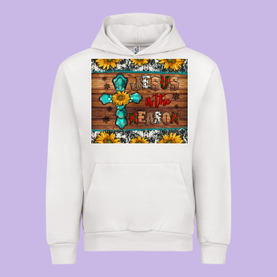 Jesus Is The Reason Christmas Urban Hoodie Designed By Jasminsmagicworld