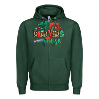Sports Green dialysis nurse Zipper Hoodie - RanaPortraitStore
