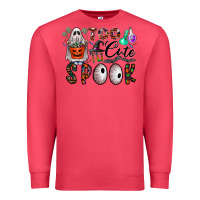 Cardinal too cute to spook Premium Sweatshirt - CowhideDigitalArt