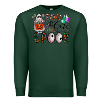 Sports Green too cute to spook Premium Sweatshirt - CowhideDigitalArt