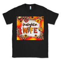 Black firefighter wife Classic Tee - RanaPortraitStore