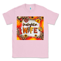 Bubblegum Pink firefighter wife Classic Tee - RanaPortraitStore