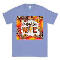 Colony Blue firefighter wife Classic Tee - RanaPortraitStore