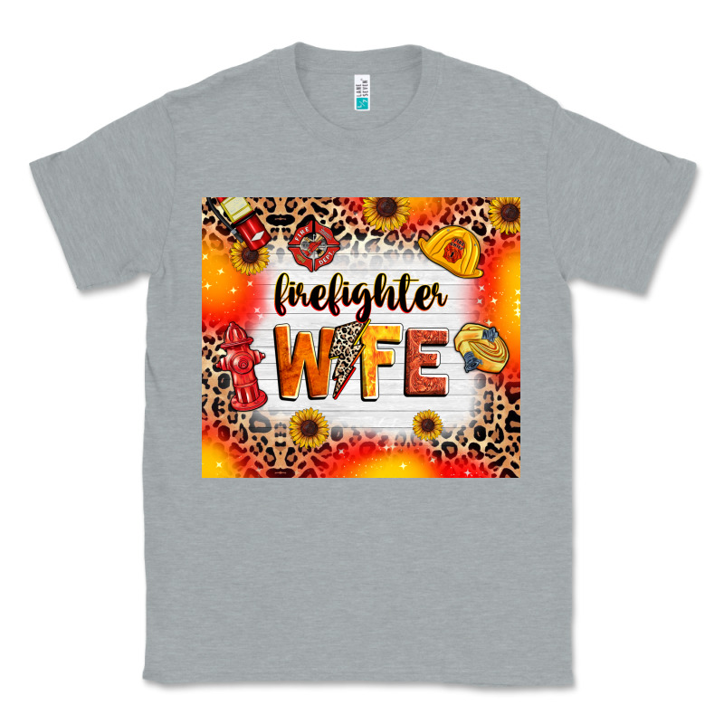 Firefighter Wife Classic Tee by RanaPortraitStore | Teevron