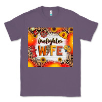 Lavender firefighter wife Classic Tee - RanaPortraitStore