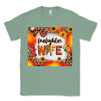 Sage firefighter wife Classic Tee - RanaPortraitStore