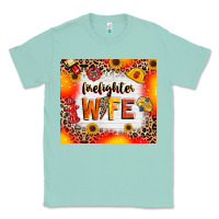 Seafoam firefighter wife Classic Tee - RanaPortraitStore
