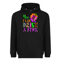 Black yes i can drive a stick Heavyweight Hoodie - Zillion Design Studio