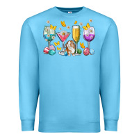 Ocean Blue Easter wine glasses Easter Day Premium Sweatshirt - Neo Western