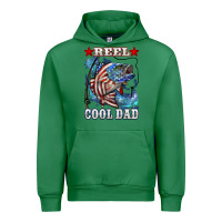 Emerald Reel Cool Dad Bass Urban Hoodie - LillyAllenDesigns