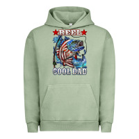Pigment Oil Green Reel Cool Dad Bass Urban Hoodie - LillyAllenDesigns