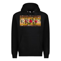 Black western  leopardfloral licanse plate Premium Hoodie - Artiststas