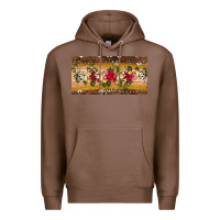 Chestnut western  leopardfloral licanse plate Premium Hoodie - Artiststas