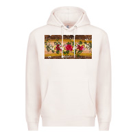 Pale Pink western  leopardfloral licanse plate Premium Hoodie - Artiststas