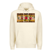 Sandshell western  leopardfloral licanse plate Premium Hoodie - Artiststas