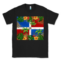 Black dominican republic Classic Tee - RanaPortraitStore