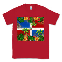 Red dominican republic Classic Tee - RanaPortraitStore