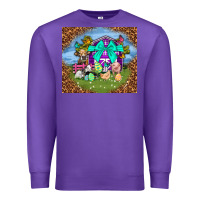 Purple Farm animal easter tumbler Easter Day Premium Sweatshirt - Neo Western