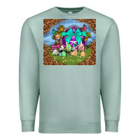 Seafoam Farm animal easter tumbler Easter Day Premium Sweatshirt - Neo Western