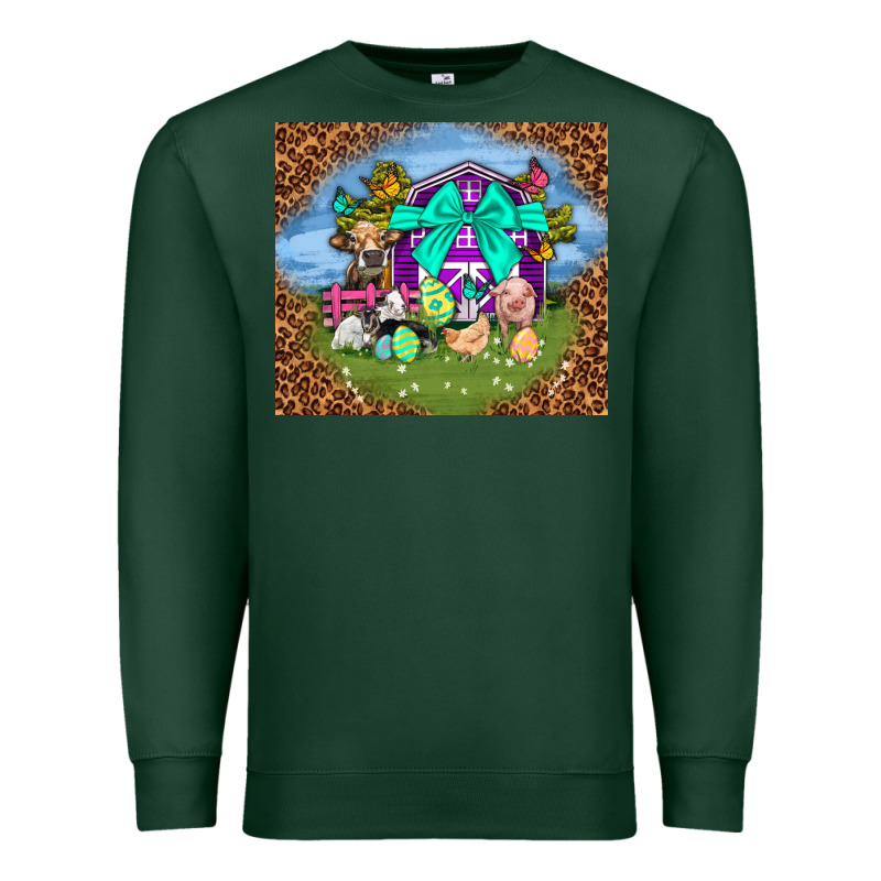 Farm Animal Easter Tumbler Easter Day Premium Sweatshirt by Neo Western | Teevron