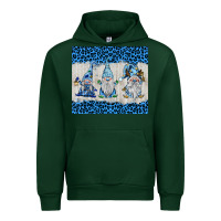 Forest Green snowy christmas gnomes Urban Hoodie - BarkalooDesign