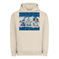 Pigment French Oak snowy christmas gnomes Urban Hoodie - BarkalooDesign