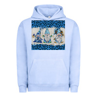 Pigment Grape Ice snowy christmas gnomes Urban Hoodie - BarkalooDesign