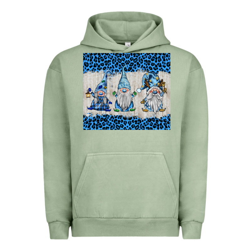Snowy Christmas Gnomes Urban Hoodie by BarkalooDesign | Teevron