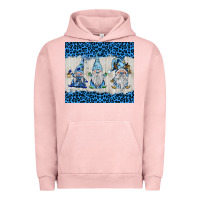 Pigment Salmon snowy christmas gnomes Urban Hoodie - BarkalooDesign