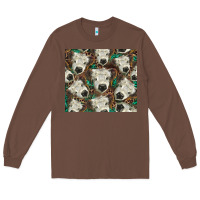 Chestnut white Scottish calf Long Sleeve Tee - BarkalooDesign