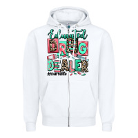 White educated drug dealer nurse life Zipper Hoodie - RanaPortraitStore