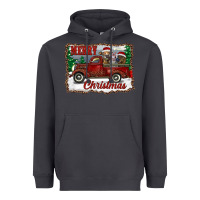 Smoke christmas truck with cows Heavyweight Hoodie - RanaPortraitStore