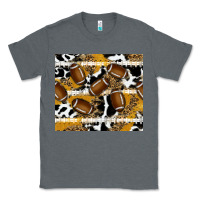 Charcoal Heather football Classic Tee - RanaPortraitStore