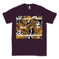 Plum football Classic Tee - RanaPortraitStore